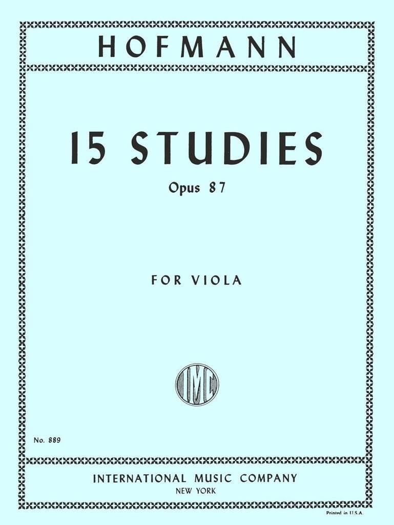 15 Studi Op. 87